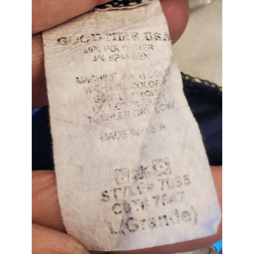 Good Time Womens Multicolor Striped Medallion Short Sleeve Casual Jumpsuit Large - Picture 10 of 11